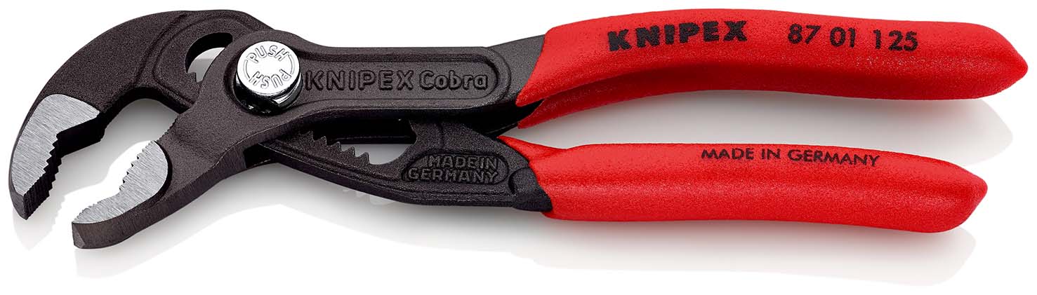 Pince multiprise Cobra® 125mm - Gainage PVC - Capacité 27mm